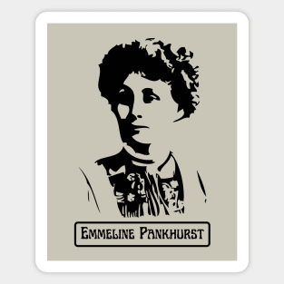 Emmeline Pankhurst Portrait Magnet